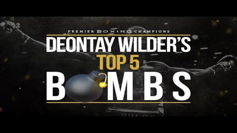 Embedded thumbnail for Top 5 Deontay Wilder Bombs