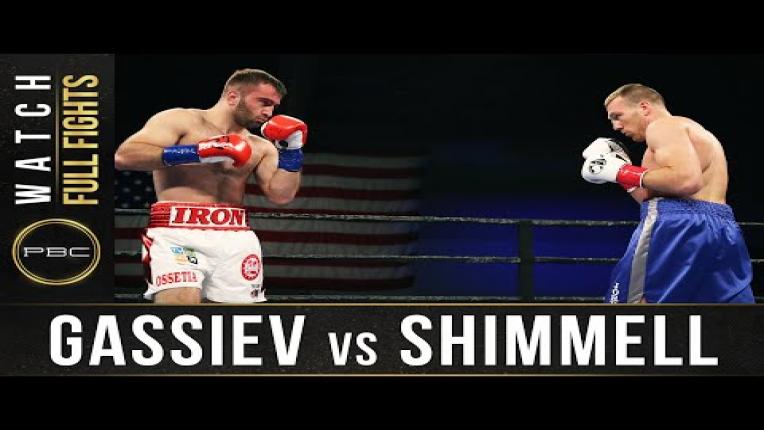 Embedded thumbnail for Gassiev vs Shimmell full fight: May 17, 2016