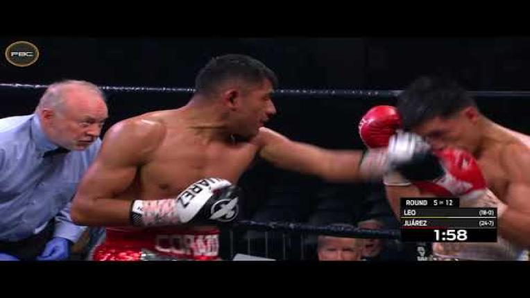 Embedded thumbnail for Angelo Leo vs Cesar Juarez - Watch FULL FIGHT | December 28, 2019